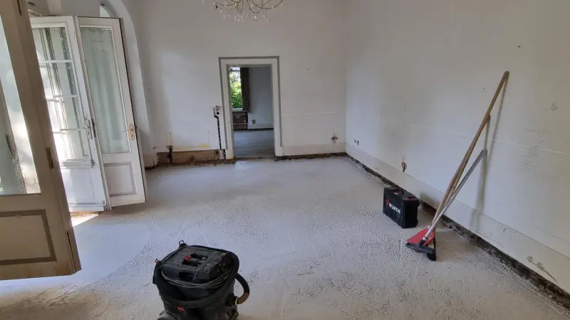 Schritt für Schritt: Der neue Bodenaufbau